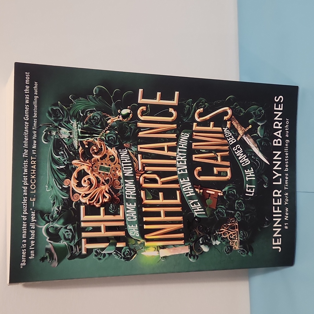 The Inheritance Games Paperback Book by Jennifer Lynn Barnes 📚